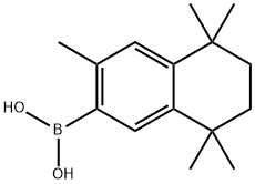 3,5,5,8,8-PENTAMETHYL-5,6,7,8-TETRAHYDRONAPHTHALEN-2-YLBORONIC ACID|3,5,5,8,8-五甲基-5,6,7,8-四氢萘-2-硼酸