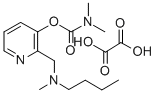 2-((Butylmethylamino)methyl)-3-pyridinyl dimethylcarbamate ethanedioat e (1:1) Structure