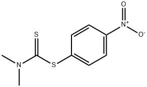 4-nitrophenyl dimethyldithiocarbamate Struktur