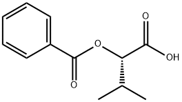 Butanoic acid, 2-(benzoyloxy)-3-methyl-, (S)- (9CI) Structure