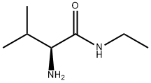 (2S)-2-氨基-N-乙基-3-甲基丁酰胺 结构式