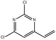 2,4-ジクロロ-6-ビニルピリミジン 化学構造式
