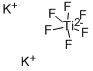 氟钛酸钾, 16919-27-0, 结构式