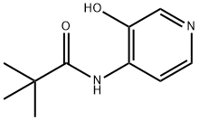 N-(3-HYDROXY-PYRIDIN-4-YL)-2,2-DIMETHYL-PROPIONAMIDE Structure