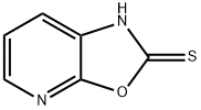 [1,3]オキサゾロ[5,4-B]ピリジン-2-チオール 化学構造式
