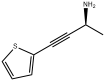 3-부틴-2-아민,4-(2-티에닐)-,(S)-(9CI)