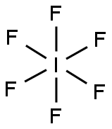 IODINE HEPTAFLUORIDE Structure