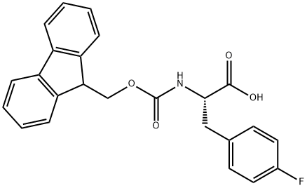 FMOC-L-4-Fluorophe  Struktur
