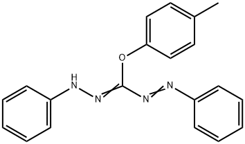 1,5-二苯基-3-(4-甲氧苯基)甲, 16929-09-2, 结构式