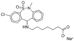 (-)-Tianeptine Monosodium Salt|