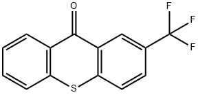 2-Trifluoromethyl thioxanthone Struktur