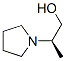 1-Pyrrolidineethanol,beta-methyl-,(betaR)-(9CI) Struktur