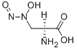 3-(羟基亚硝基氨基)丙氨酸 结构式