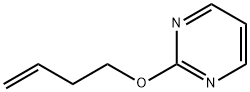 Pyrimidine, 2-(3-butenyloxy)- (9CI) 化学構造式