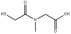 Glycine, N-(mercaptoacetyl)-N-methyl- (9CI) 结构式