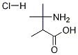 3-amino-2,3-dimethylbutanoic acid hydrochloride Structure