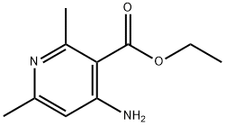 3-Pyridinecarboxylicacid,4-amino-2,6-dimethyl-,ethylester(9CI),169379-97-9,结构式