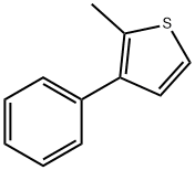 2-METHYL-3-PHENYLTHIOPHENE,16939-16-5,结构式