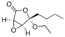 3,6-Dioxabicyclo[3.1.0]hexan-2-one,4-butyl-4-ethoxy-,[1R-(1alpha,4alpha,5alpha)]-(9CI) Structure