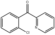 (2-氯苯基)(吡啶-2-基)甲酮, 1694-57-1, 结构式