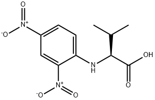 N-(2,4-DINITROPHENYL)-L-VALINE Struktur