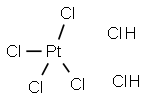 氯铂酸,16941-12-1,结构式