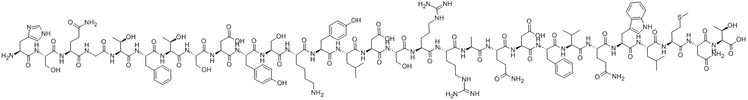 高血糖素,16941-32-5,结构式
