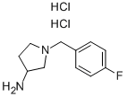 1-(4-FLUORO-BENZYL)-PYRROLIDIN-3-YLAMINE DIHYDROCHLORIDE|1-(4-氟苄基)-吡咯烷-3-胺双盐酸盐