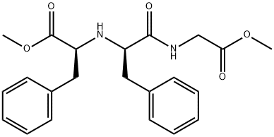 Glycine, N-[N-[2-methoxy-2-oxo-1-(phenylmethyl)ethyl]-D-phenylalanyl]-, methyl ester, (S)- (9CI) 结构式