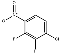 4-氯-2,3-二氟硝基苯, 169468-80-8, 结构式