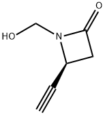 2-азетидинон, 4-этинил-1-(гидроксиметил)-, (S)- (9CI) структура