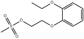 2-(2-Ethoxyphenoxy)ethyl Methanesulfonate Structure