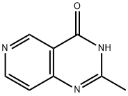 2-Methylpyrido[4,3-d]pyrimidin-4(3H)-one Struktur