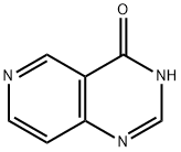 吡啶并[4,3-D]嘧啶-4(3H)-酮, 16952-64-0, 结构式