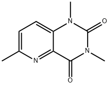 1,3,6-Trimethylpyrido[3,2-d]pyrimidine-2,4(1H,3H)-dione Struktur