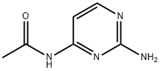 N-(2-アミノピリミジン-4-イル)アセトアミド 化学構造式