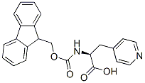 Fmoc-3-(4-pyridyl)-L-alanine Structure