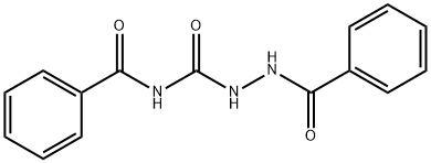 1,4-ジベンゾイルセミカルバジド 化学構造式
