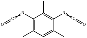 ジイソシアン酸2,4,6-トリメチル-1,3-フェニレン 化学構造式