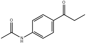 (4'-丙酰基)乙酰苯胺,16960-49-9,结构式