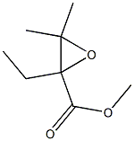 Oxiranecarboxylic acid, 2-ethyl-3,3-dimethyl-, methyl ester, (-)- (9CI),169611-33-0,结构式