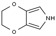 3,4-エチレンジオキシピロール 化学構造式