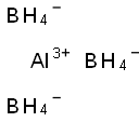 Aluminum borohydride Struktur