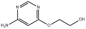 Ethanol, 2-[(6-amino-4-pyrimidinyl)oxy]- (9CI) Structure