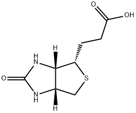 3-[(1S,2S,5R)-7-oxo-3-thia-6,8-diazabicyclo[3.3.0]oct-2-yl]propanoic acid 结构式