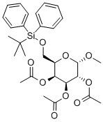 169686-81-1 甲基 6-O-[(叔丁基)二苯基硅烷基]-ALPHA-D-吡喃半乳糖苷三乙酸酯