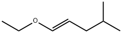 Ether, ethyl 4-methyl-1-pentyl, (E) Struktur
