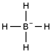 Tetrahydroborate Struktur