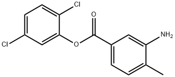 2,5-Dichlorophenyl 3-amino-4-methylbenzoate Structure