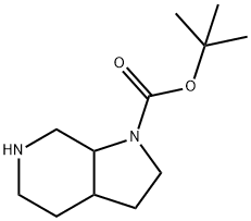1H-吡咯并[2,3-C]吡啶-1-羧酸,169750-88-3,结构式
